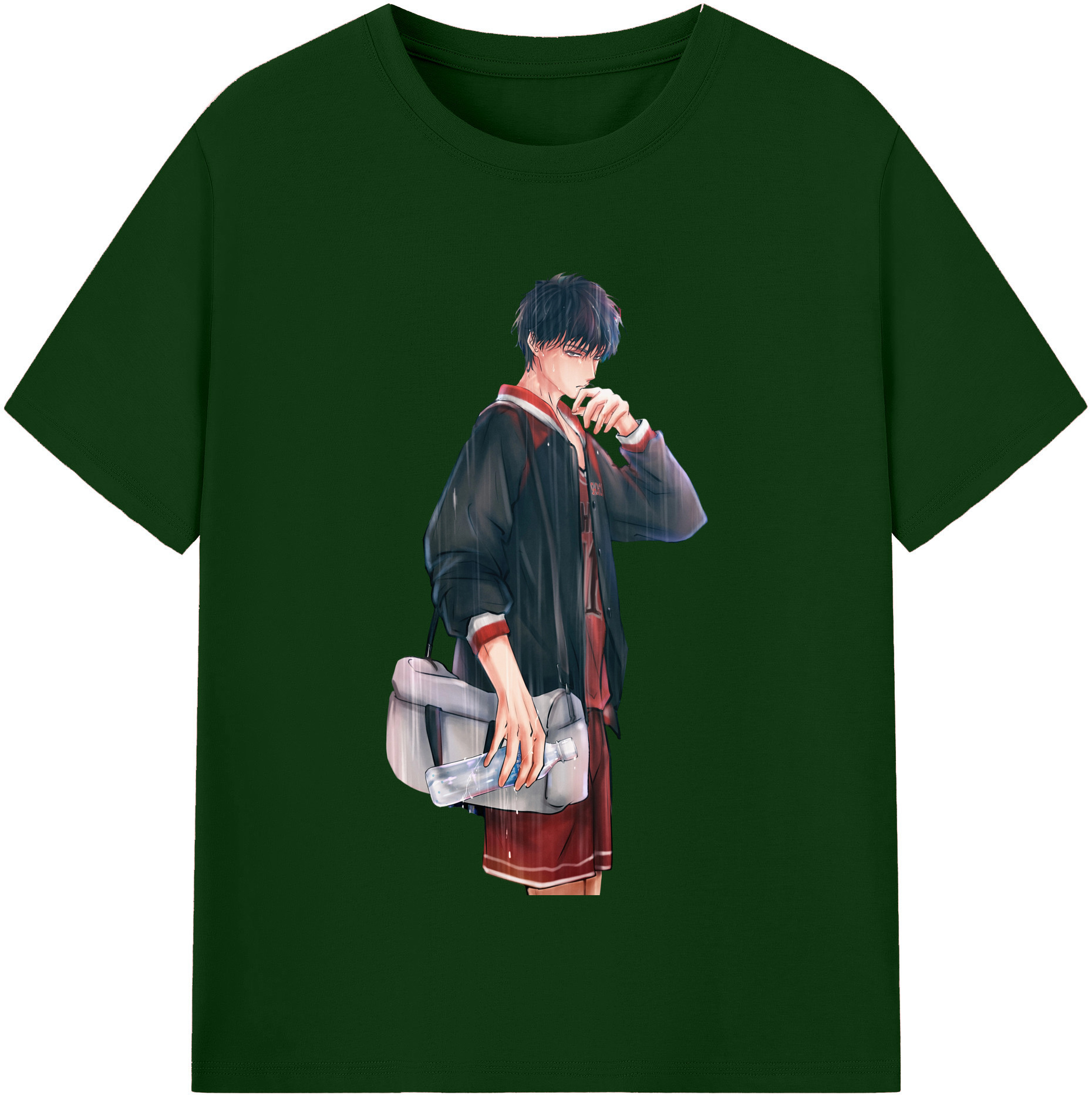 SLAM DUNK／スラムダンク 綿100％半袖Tシャツ（フロントプリント）